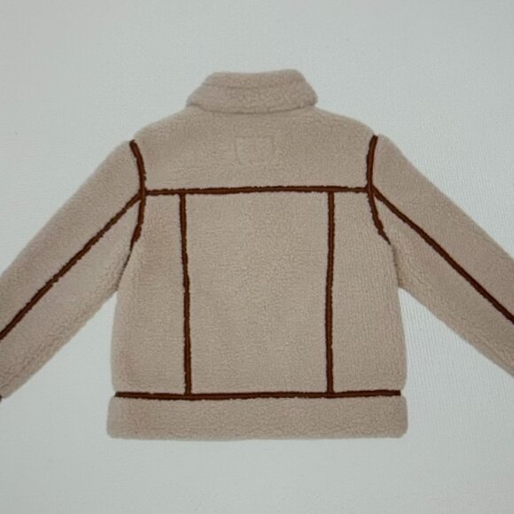 BEARPAW Ladies' Moto Shearling Jacket NEW WITH TAGS - Picture 5 of 7